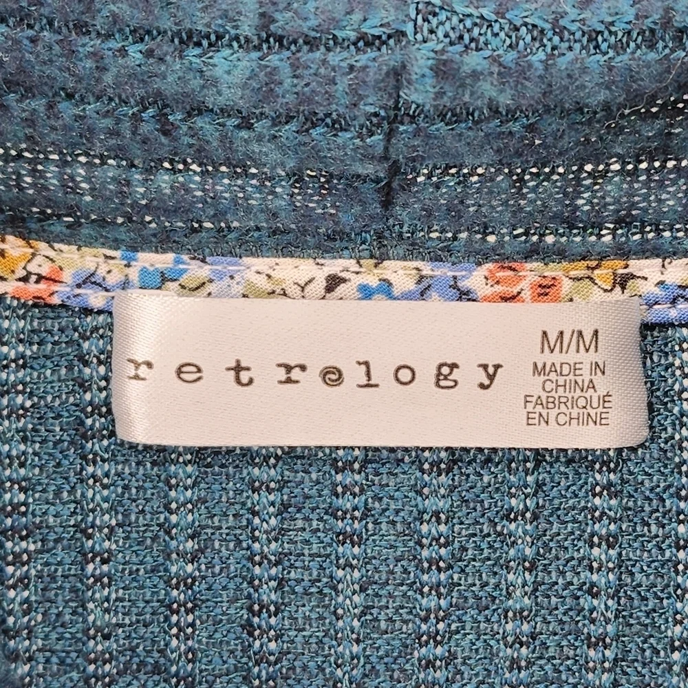 Retrology Women's Cowl Neck Pullover Sweater - M